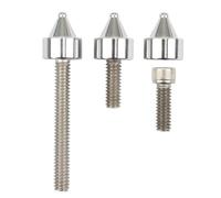 motorcycle parts Bouchons à vis for boulons de pare-brise de moto for Ha/rley Touring Electra Street Glide Tri Ultra Limited 14-22 Garniture de pare-brise Boulon Torx(Chrome-01)