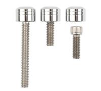 motorcycle parts Bouchons à vis for boulons de pare-brise de moto for Ha/rley Touring Electra Street Glide Tri Ultra Limited 14-22 Garniture de pare-brise Boulon Torx(Chrome)