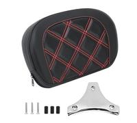 Motorcycle Passager Arrière Pièces de Moto Coussin de Dossier Passager Amovible pour Touring pour Street Glide pour Road King 1996-plus Tard