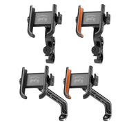 Motorcycle Phone Holder - Rotatable Mobile Cradle Fixture, Shockproof Bicycle Handlebar Support, Secure Adjustable Communication Mount Stable Viewing Bracket Riding Accessory | For Racing Commuting