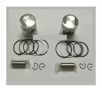 Motorcycle Piston CB125T CBT125 Piston Ring Diameter 44mm pin 13mm 2 Cylinder(Expansion 25)