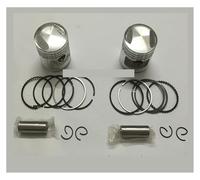 Motorcycle Piston CB125T CBT125 Piston Ring Diameter 44mm pin 13mm 2 Cylinder(Expansion 75)