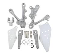 Motorcycle Pootpeg Foot repatible compatible avec ZX6R 2009-2024 et ZX636 2013-2024 Modèles de pilotage Perges de remplacement des pilotes(Silver)