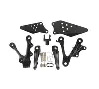 Motorcycle Pootpeg Foot repatible compatible avec ZX6R 2009-2024 et ZX636 2013-2024 Modèles de pilotage Perges de remplacement des pilotes(Black)