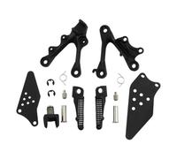 Motorcycle Pootpeg Foot repatible compatible avec ZX6R 2009-2024 et ZX636 2013-2024 Modèles de pilotage Perges de remplacement des pilotes(Sand Black)
