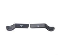 Motorcycle pour horn Switch Extension Button ABS Black Motorcycle(Black)