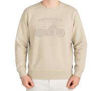 Motorcycle Ride Like The Wind Design - Graphique Chopper vintage avec look américain - Pull de motard rétro de style classique, Pierre naturelle, L