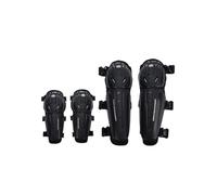Motorcycle Riding Protective Gear Set 4 pièces Knee and Elbow Pads Anti Collision Us Wesing Resistant Cycling Compatible avec la Plupart des vélos(Costume de Genou du coude)