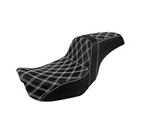 Motorcycle Saddle Seat for Harley Dyna Street Bob/for Fat Bob 2006-2017 Rider Passenger Custom Comfort Cushion Replacement Pad,Hardware