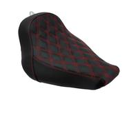 Motorcycle SALO SIÈGE LOBILLE PROFILDE Cuir Diamond COSHION Compatible avec Softail Fat Boy Breakout FLSTF FXBRS Modèles 2018 2023(Solo Seat B)