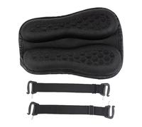 Motorcycle Seat Cushion - Cooling Gel Pads, Shock Absorption Passenger Saddles, Breathable Mesh Air Flow Protectors, Anti Slip Straps Pressure Relieving Covers - For Riding Touring Commuters