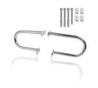 Motorcycle Side Saddlebag Crash Bars Rear Engine Tank Guard Bumper Stunt Cage Protector for Honda for CTX1300 for CTX 1300 2014-2017,Facile à Installer