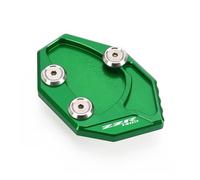 Motorcycle Side Stand Enlarge Extension For Ninja ZX14R ZX14 ZZR1400 GTR1400 / Concours 14 Kickstand Foot Pad Support(ZZR1400 green)