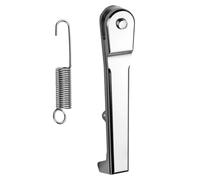 Motorcycle Side Stand Extension, Scooter Parking Side Foot, Modification | Metal Enlargement Pad Featuring An Anti-skid Bottom Design Created To Prevent Sinking On Soft Ground Garage Driveway