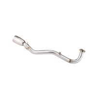 Motorcycle Silencer Exhaust Pipe Modification du tuyau d'échappement de moto, section avant en acier inoxydable, compatible avec YZF-R6 2006-2020(A)
