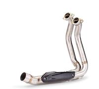 Motorcycle Silencer Exhaust Pipe Pot d'échappement complet modifié pour moto, section avant, compatible avec F900XR F900R 20-21(D)