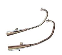 Motorcycle Silencieux D'échappement Pour Suzuki Haojue Pour Lifan Pour Loncin Dayang Jingcheng GN125 HJ125-8 LF125 DY125 CG125 Silencieux D'échappement Pour Moto(A)