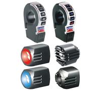 Motorcycle Speaker - Waterproof Wireless Sound System | Portable Handlebar Audio Device with Phone Charging Function ABS Housing Music Playback Equipment Outdoor Riding Accessory for Scooter Bicycle