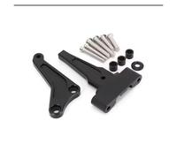 Motorcycle Steering Stabilize Damper Bracket Mount Kit For Street-Triple-765r/1200rs,en douceur(Black bracket)