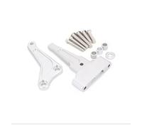 Motorcycle Steering Stabilize Damper Bracket Mount Kit For Street-Triple-765r/1200rs,en douceur(Silver bracket)