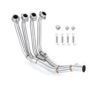 Motorcycle Tailpipe End Piece pour YZF pour R6 2006-2014 Moto en Acier Inoxydable Système De Tuyau De Silencieux D'échappement Tuyaux D'en-tête