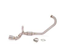 Motorcycle Tailpipe End Piece Système D'échappement Modifié pour Moto, pour CBF190TR,pour CB190R 2019 2020, Tuyau De Liaison Avant Et Central, Silencieux De 51mm
