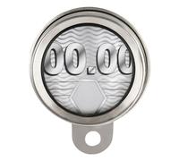 Motorcycle Tax Disc, Cycling Card Hanger, Stainless Steel Multifunctional Rustproof Tax Disc Holder, Design, Ideal for Scooter, Motorcycle, Cycling, Mountain Riding, Road Use, 11.2x8.7cm