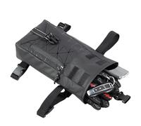 Motorcycle Thigh Bag, Waterproof Leg Pouch, 24x15x7cm/9.45x5.91x2.76 inches Outdoor Riding Pack, Adjustable Strap Design, Reflective Safety Strip for Travel, Camping, Hiking, Motorbike Use