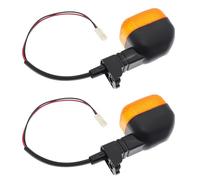 Motorcycle Turn Signal Lights - Blinker Indicator Motorcycle Light Turn Signal Lamp, High Visibility Safe Front And Rear Motorbike Blinkers For Cruiser Sport Bike Scooter Atv Off Road Riding