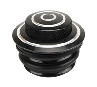 Motorcycle Universal Clockwise Tank Cover Fuel Oil Gas Cap Compatible With Sportster Dyna Softail Touring Road Street Electra Glide(G Black)