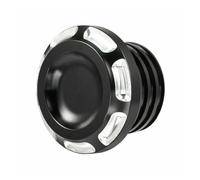 Motorcycle Universal Clockwise Tank Cover Fuel Oil Gas Cap Compatible With Sportster Dyna Softail Touring Road Street Electra Glide(C Black1)