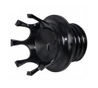 Motorcycle Universal Clockwise Tank Cover Fuel Oil Gas Cap Compatible With Sportster Dyna Softail Touring Road Street Electra Glide(F Black)