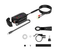 Motorcycle USB Charger Waterproof - 12V-24V Fast Charging Adapter, Motorcycle USB Charger Socket | Port Power Outlet for /5.1x3.8Daily Adventure Vehicle Road Trip Travel Work Interior Electronics