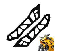Motorcycle Windshield Support Alloy, Rust-Resistant Aluminum Windshield Bracket Mount, Heavy-Duty Handlebar Stabilizer for Adventure Bike Touring, Outdoor Riding, Biking, Racing, Road Trip,