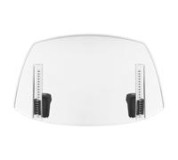 Motorcycle Windshield, Windscreen Spoiler, Front Modification Accessory 11.81x7.48x1.97 inches for Improved Stability in Different Weather, Touring, Scooter, Street, ATV, Road, Boat Riding Use