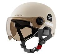 MOTORCYLE ADULTI CHIEDGEAR - Halmetetto protecteur, chapeau d'équitation à coque dure | Croiseurs et scooters Safety Gear Men, Women Riders, Urban Cycling Motocross Utilisation avec sangle adaptable