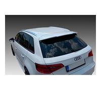 AUTO-STYLE Becquet de toit compatible avec Audi A3 (8V) Sportback 2012-2020 (PU), Non peint