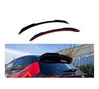 Becquet de toit (Spoiler Cap) compatible avec Toyota Yaris (P21) 2020- incl. GR Sport (ABS Noir Luisant), Non peint