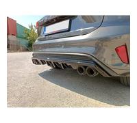 Motordrome Diffuseur Arrière compatible avec Ford Focus IV ST-Line HB 2018-2022 (ABS)