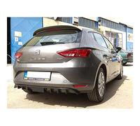 Motordrome Diffuseur Arrière compatible avec Seat Leon 5F 5-portes 2013-2017 (ABS)