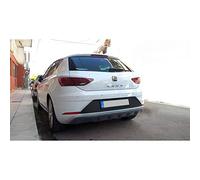 Motordrome Diffuseur Arrière compatible avec Seat Leon 5F 5-portes Facelift 2017-2020 ex R (ABS)