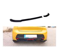 Motordrome Jupe arrière (Diffuser) V.2 compatible avec Peugeot 208 II 2019- (ABS Noir Luisant)