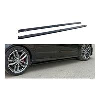 Motordrome Jupes latérales compatible avec Audi A3 (8V) S-Line/S3 Sportback 2012-2020 (ABS Noir luisant)