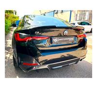 Motordrome Lèvre spoiler arrière compatible avec BMW i4 G26 Sedan 2021- (PU)