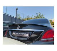 Motordrome Lèvre spoiler arrière compatible avec Mercedes Classe-C W205 Sedan 2014-2021 (PU)