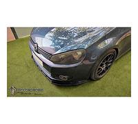 Motordrome Spoiler Avant compatible avec Volkswagen Golf VI 2008-2012 ex Ti/GTD/R/Plus (ABS)