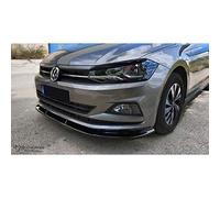 Motordrome Spoiler Avant compatible avec Volkswagen Polo (AW) 2017- excl. R-Line/GTi (ABS)