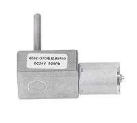 Motoréducteur à Courant Continu à Vis sans Fin, Moteur de Réduction de Vitesse M6x50mm Autobloquant Léger et Précis pour Ouvre-portes (90 tr/min)