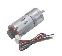 Motoréducteur CC JGA25-370 à couple élevé avec codeur - Motoréducteur miniature for applications personnalisées, 6-2000 tr/min, 6-24 V, 3 W(16RPM 24v)