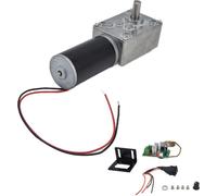 Motoréducteur DC12V Turbo Vis sans fin Réduction de vitesse Accessoires pour machines avec arbre de 8mm 5840?31ZY12V130RPM